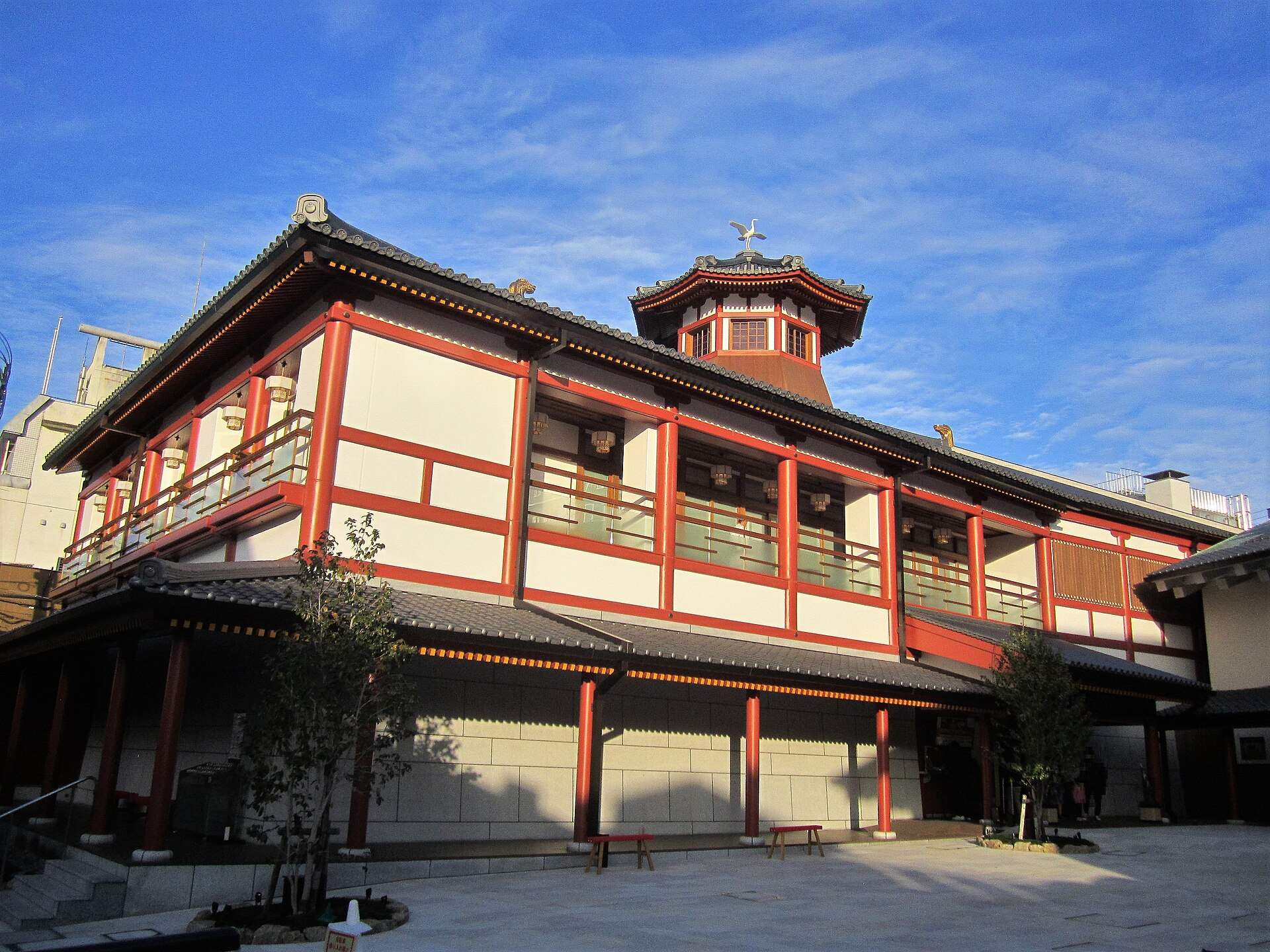 道後温泉別館 飛鳥乃湯泉の外観
